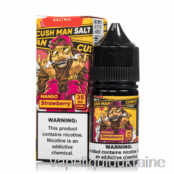 Vape Ukraine Cush Man - Mango Strawberry - Nasty Salt - 30mL 50mg